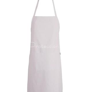 116BCO DELANTAL CON PETO GRIS PERLA - Imagen 1