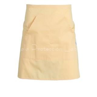 11745B DELANTAL CORTO VAINILLA - Imagen 1