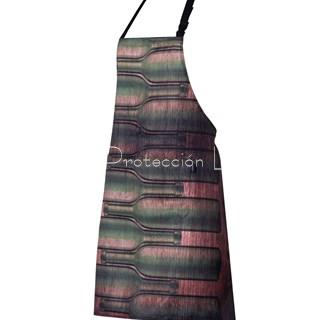 1592 DELANTAL CON PETO VIDRIO - Imagen 1