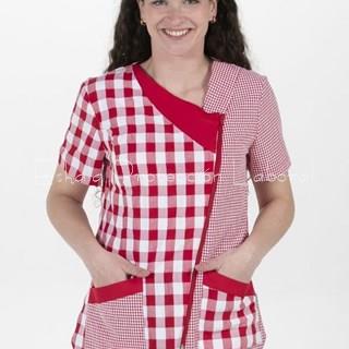 8313_986 CASACA CUADRO ROJO - Imagen 1