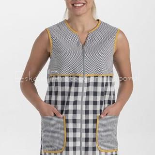 8322_246 BATA CREMALLERA CUADRO GRIS - Imagen 1