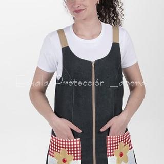 8353_775 PICHI TEJANO ESTAMPADO FLOR - Imagen 1