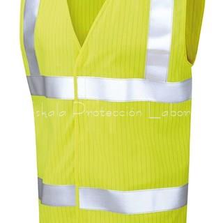 988-VFYIA CHALECO FLOURESCENTE IGNÍFUGO Y ANTIESTÁTICO - Imagen 1